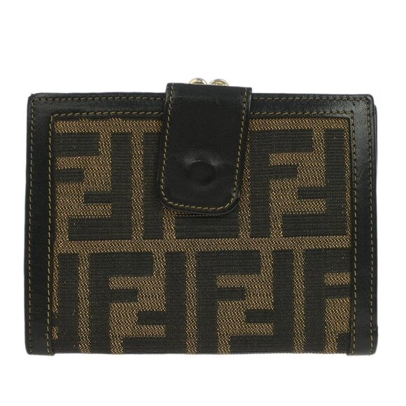 Fendi Brown Zucca Bifold Wallet 2251-30207-079 - Picture 1 of 10